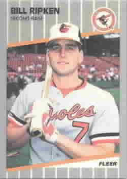 1989 Fleer Glossy Baseball Cards
